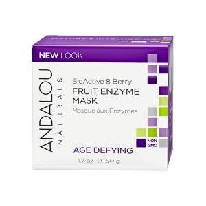 Andalou Naturals Age Defying Bioactive 8 Berry Fruit Enzyme Mask 50 G