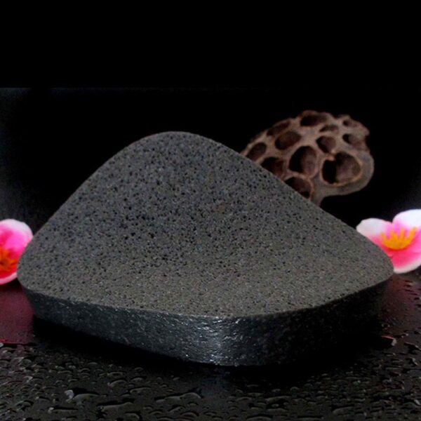 Black Bamboo Charcoal Face Sponge